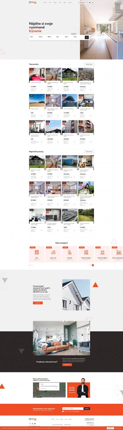 Portfólio | Tvorba web stránok - Maxareality
